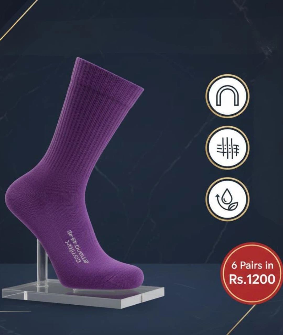 Everyday Soft Socks (6-Pair Pack)